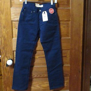 Levi's Boys' 511 Slim Fit Soft Brushed Pants 12 Reg NWT